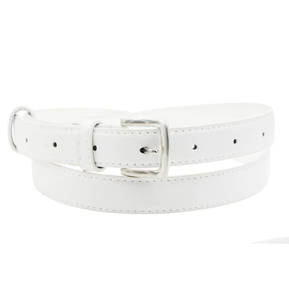 MaiKun – ceinture en cuir slim pour femmes, couleur unie, boucle ardillon, Simple, petite taille, co