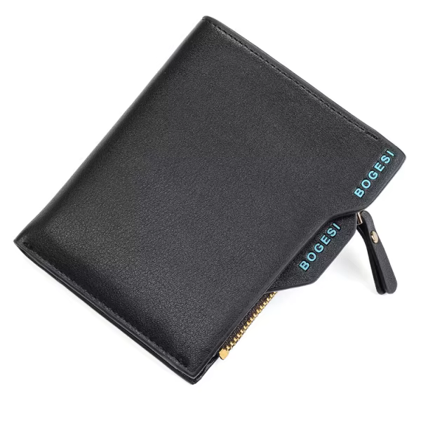 Avec Coin Sac zipper nouveau 2017 hommes portefeuilles célèbre marque hommes portefeuille mâle argen