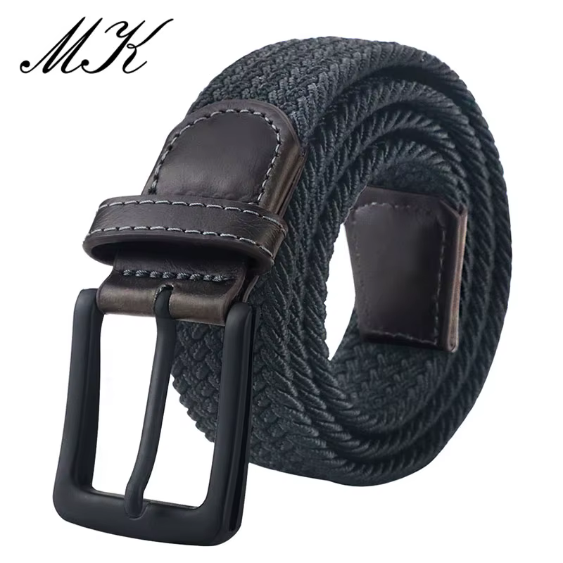 MaiKun toile ceintures pour hommes mode métal boucle ardillon militaire tactique sangle mâle ceintur