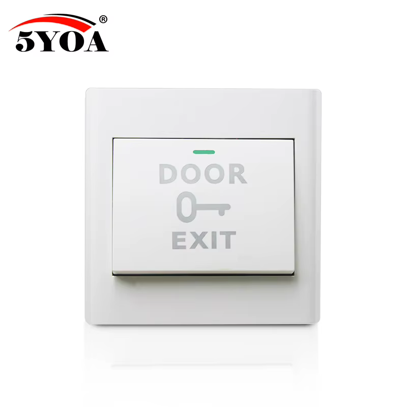 Bouton de sortie de porte, interrupteur poussoir pour système de contrôle d'accès, serrure électroni