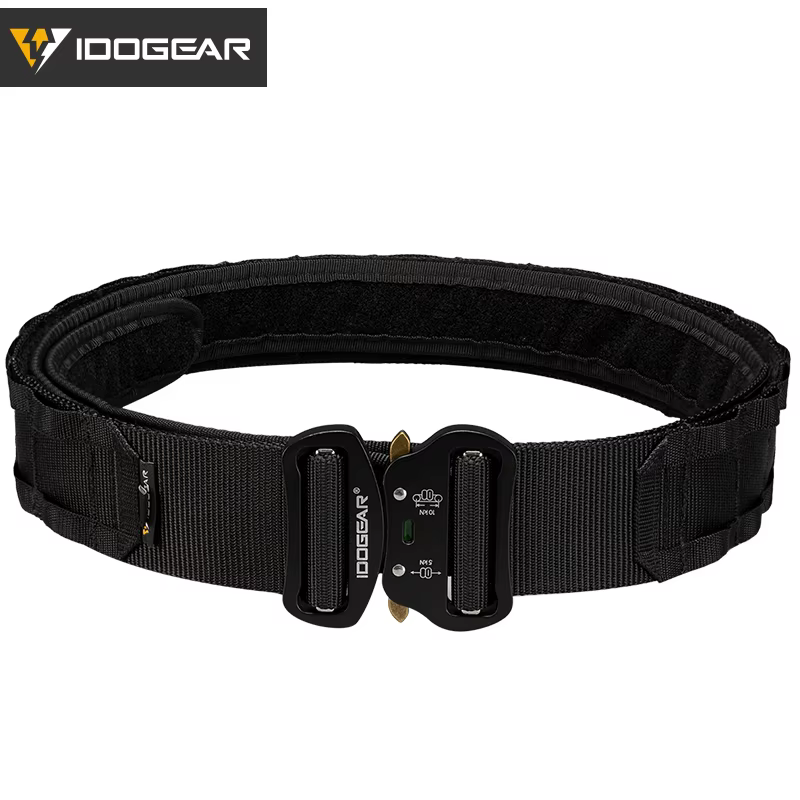 IDOGEAR tactique 2 pouces ceinture de Combat boucle à dégagement rapide MOLLE chasse Sport hommes ce