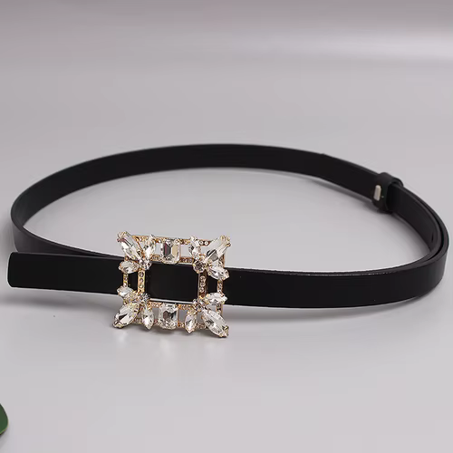 Ceinture en Pierre Strass Irrégulière pour Femme, Ceinture en Cuir group, Ceinture Solide, Ceinture