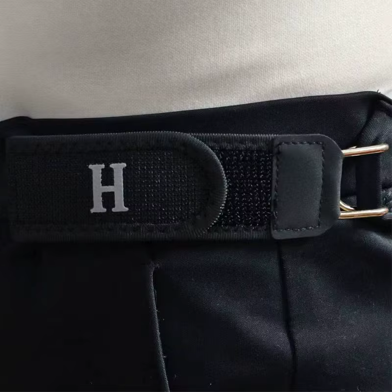 Crochet de ceinture élastique sans boucle, crochet métallique réglable pour hommes et femmes, unisex