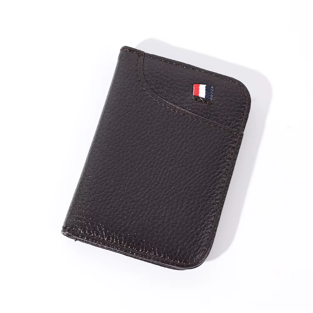 Portefeuille souple Super mince Portable en cuir PU, Mini portefeuille pour cartes de crédit, porte-