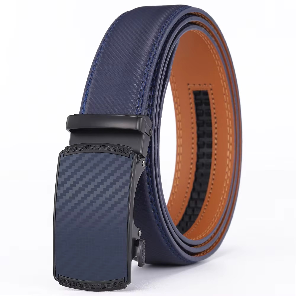 Hommes ceinture en cuir alliage boucle automatique mâle ceinture homme mode ceintures en cuir vérita