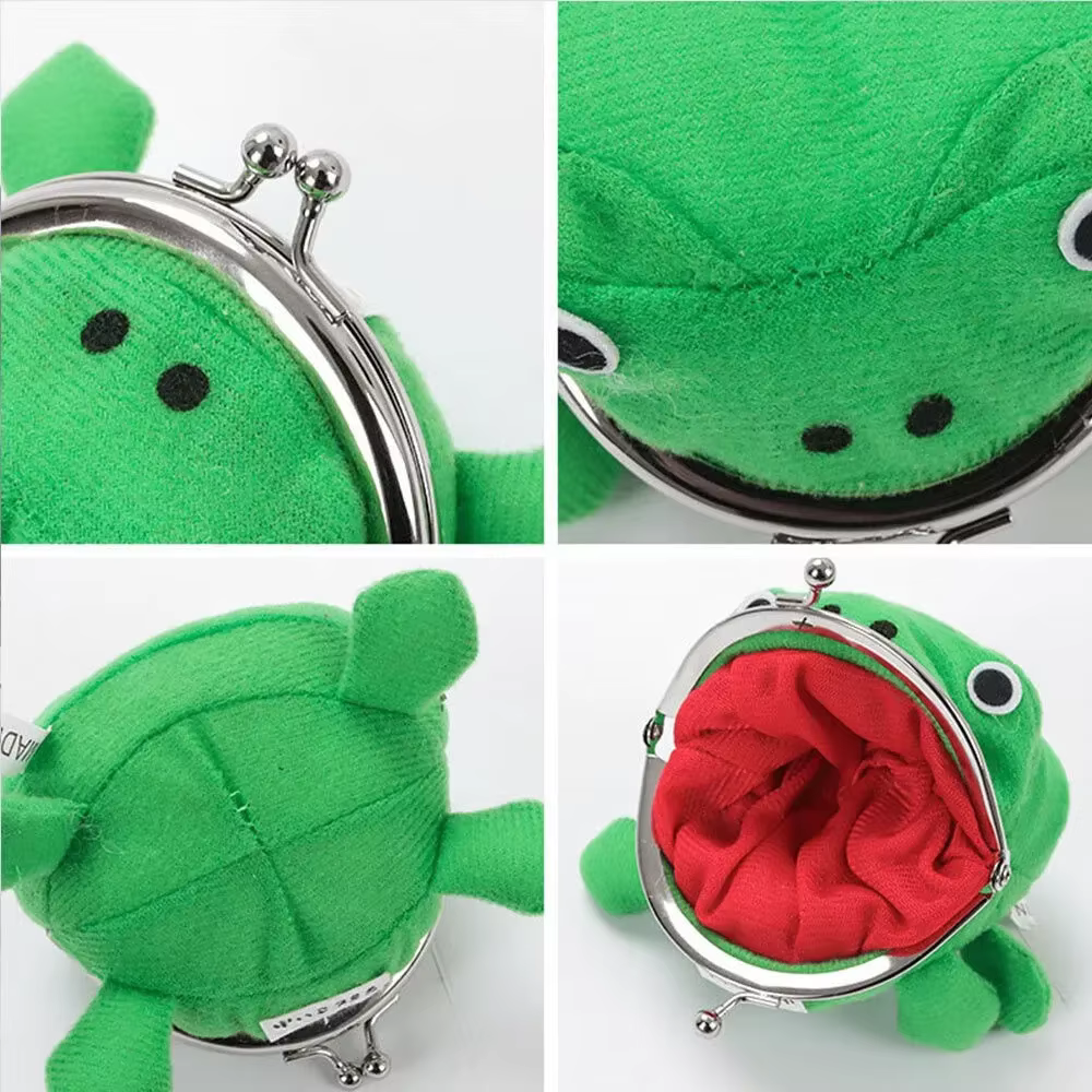 Porte-monnaie Anime Naraa Frog pour hommes et femmes, accessoires de jeu, portefeuille en peluche, c
