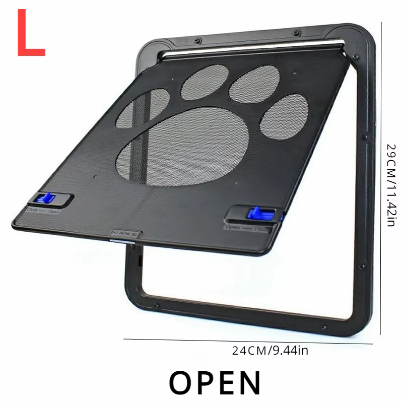 Porte pour animaux de compagnie en plein air chiens chats fenêtre porte maison entrez librement mode
