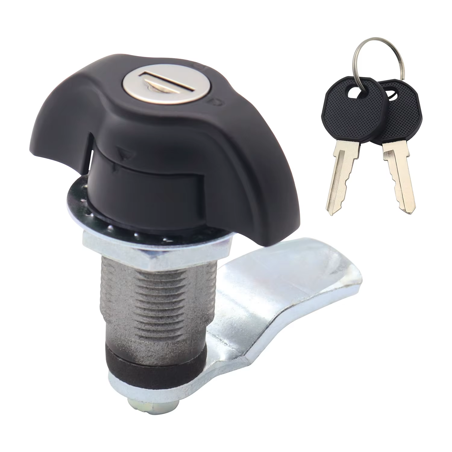 Verrou de porte à came avec clé, compartiment, camping-car, rangement, cabine, armoire, armoires à f