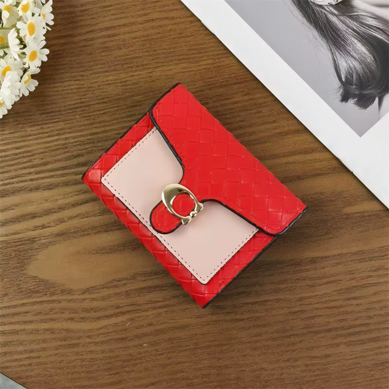 Portefeuille pour femme, nouveau style exquis, design pliable, grande capacité, plusieurs emplacemen
