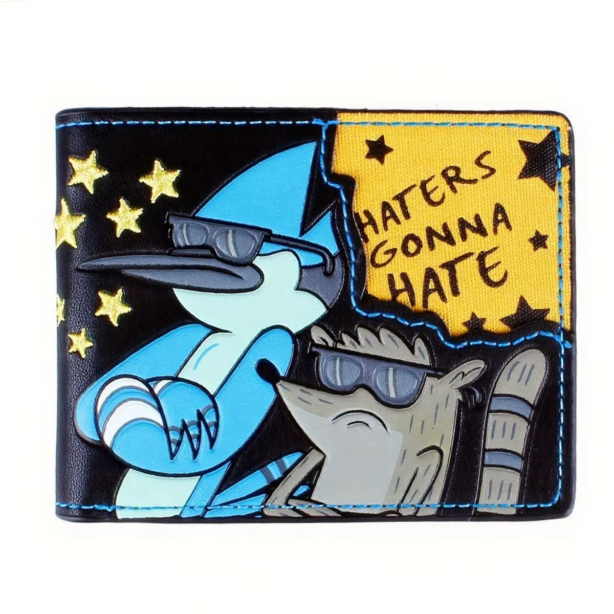 Portefeuille de dessin animé pour hommes |     Portefeuille pour garçon |     Les haters vont détest