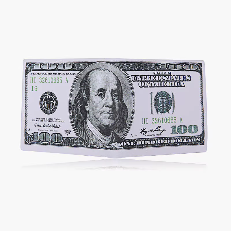 Hommes argent toile portefeuilles crédit porte-carte d'identité sacs sacs sacs à main monnaie Notes