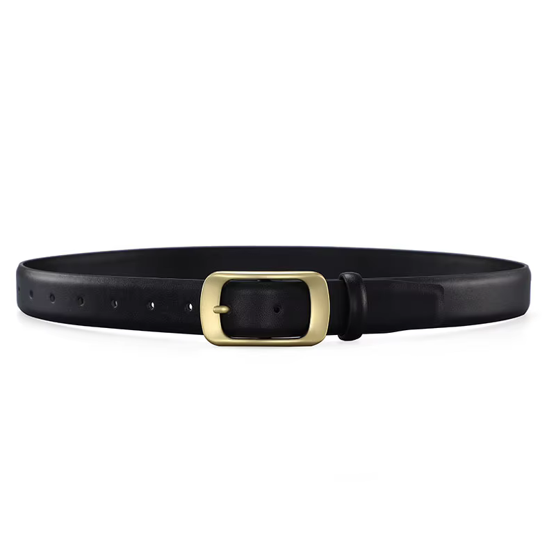 Ceinture en cuir pour femmes, marque de luxe, de styliste, Simple, à la mode, avec Jeans et pantalon