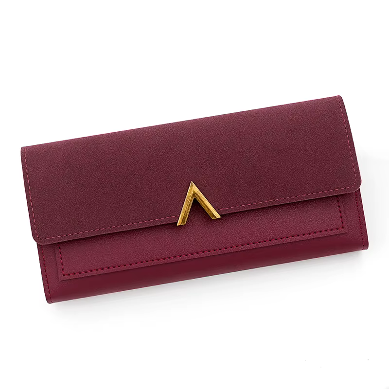 Sacs à main longs pour femmes portefeuille nouvelle mode Long porte-monnaie porte-carte petites dame