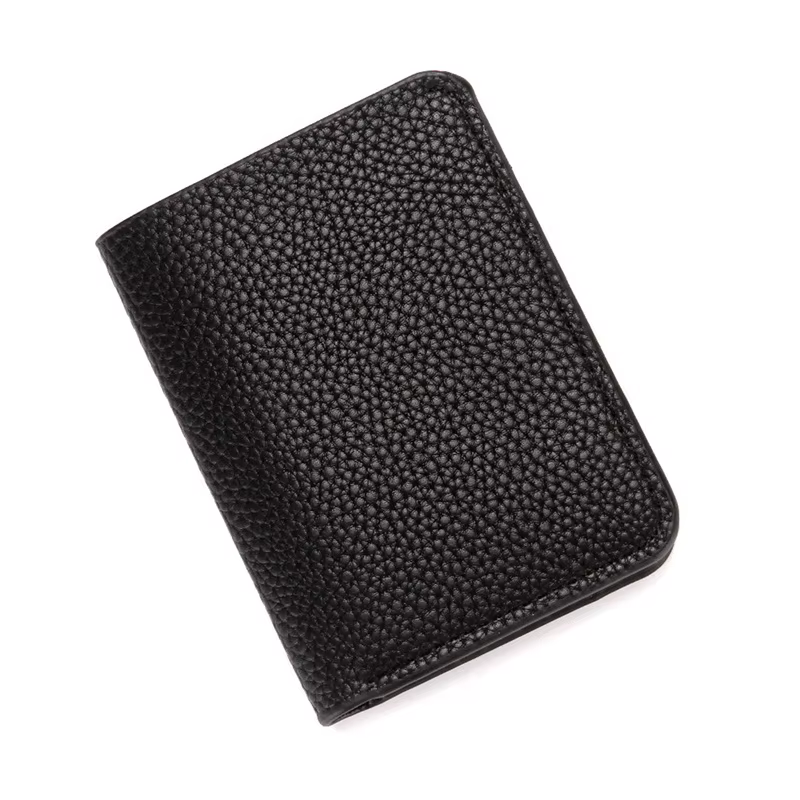 Portefeuille court en cuir PU pour hommes, souple, grande capacité, multi-positions, porte-monnaie f