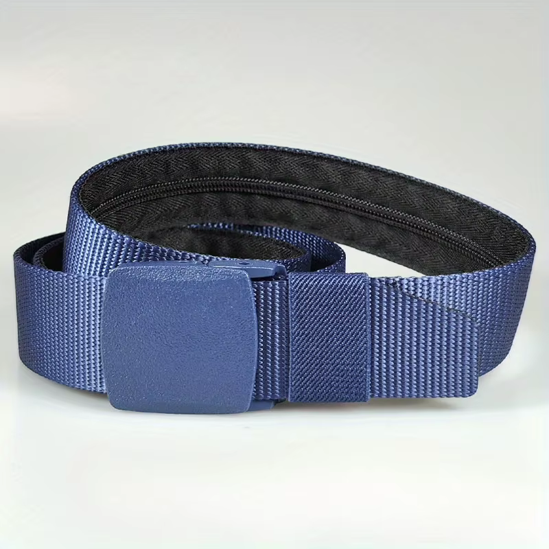 Sac de taille de ceinture antivol, ceinture de sangle d'argent cachée Portable, sac de taille de cei