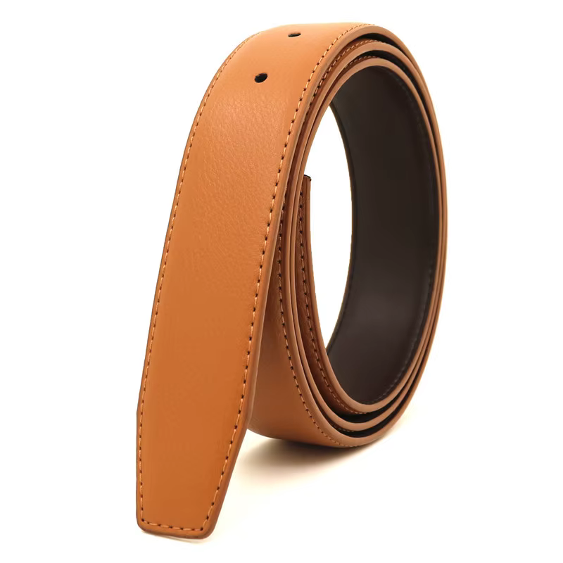 Ceinture sans boucle 3.3CM pour hommes et femmes, haute qualité
