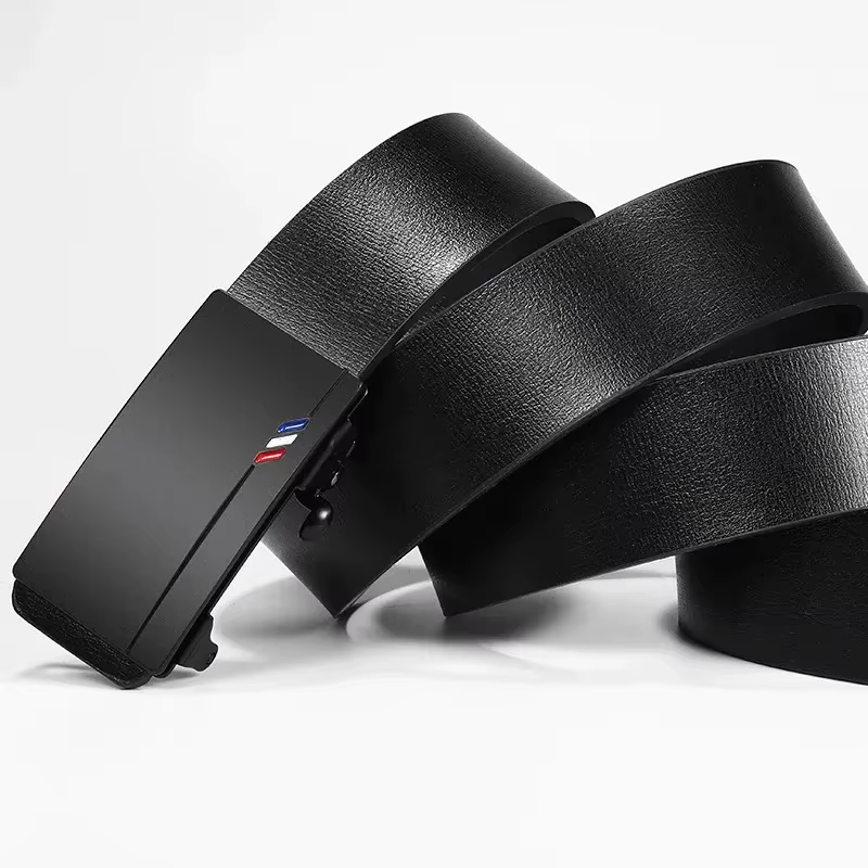 Nouveau produit ceinture hommes de haute qualité sans dents boucle automatique décontracté hommes ce