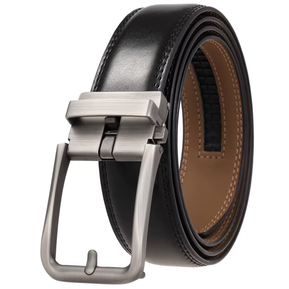 Plyesxale ceintures en cuir véritable pour hommes ceintures pour hommes ceinture de luxe à cliquet a