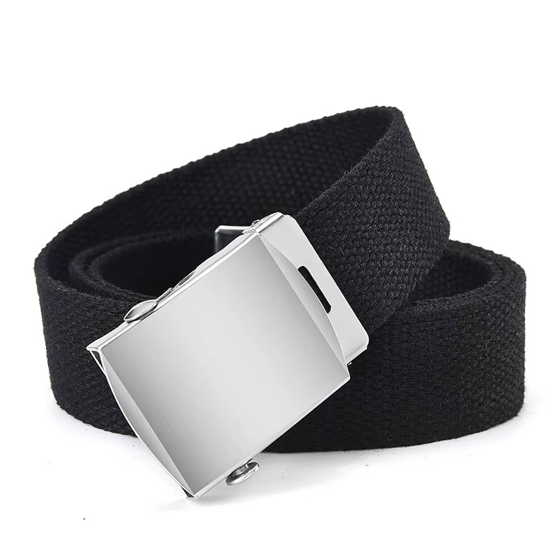 Ceinture en Toile pour Homme et Femme, 1 Pièce, Nouvelle Mode Unisexe, Dulwaist, 3.0cm