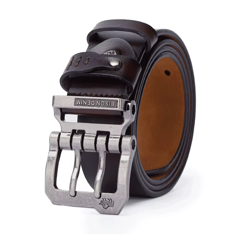 Ceinture en cuir véritable pour hommes, de haute qualité, avec boucle ardillon de luxe, fantaisie, V