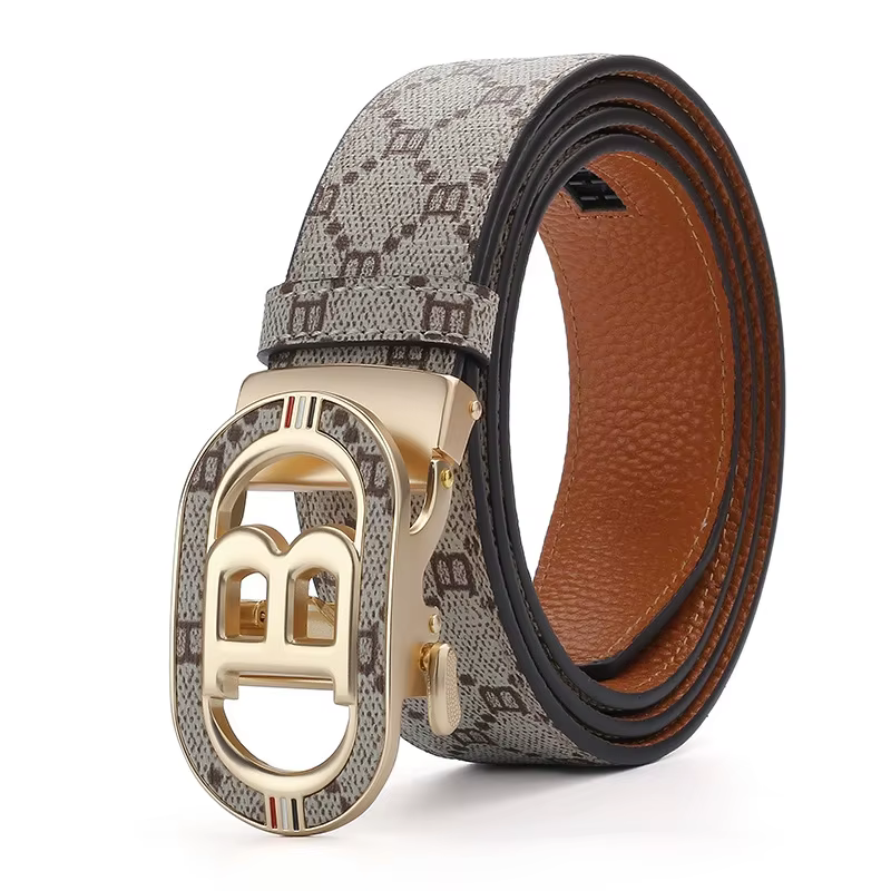 Ceinture pour hommes ceinture à la mode pour hommes lettre boucle ceinture mâle patron Style d'affai