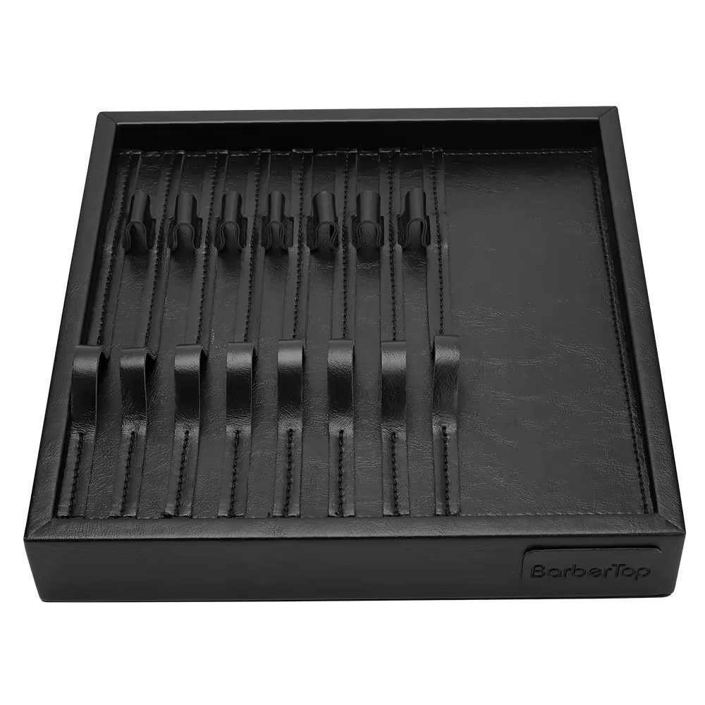 Plateau de présentation professionnel pour tondeuses à cheveux, support pour outils de coiffure, boî