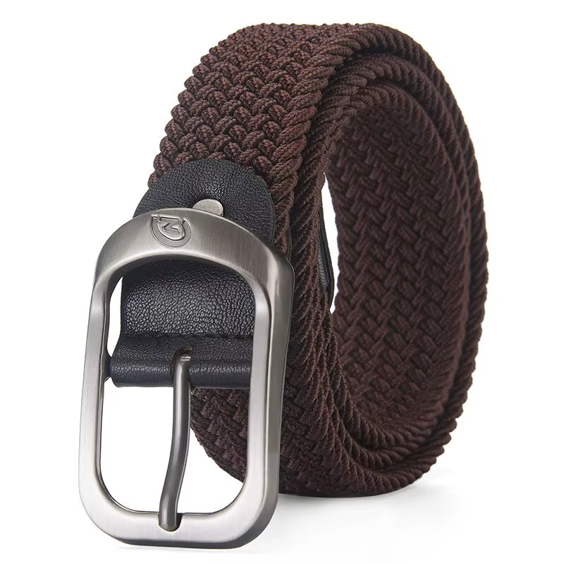 Ceinture élastique tissée décontractée pour hommes et femmes, ceinture de sport de plein air, pas be
