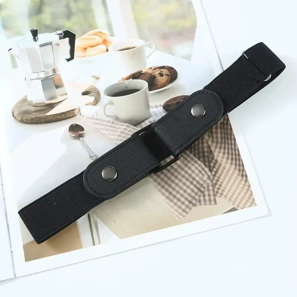 Ceinture extensible réglable sans boucle ceinture Invisible pour femmes hommes jean facile à porter 