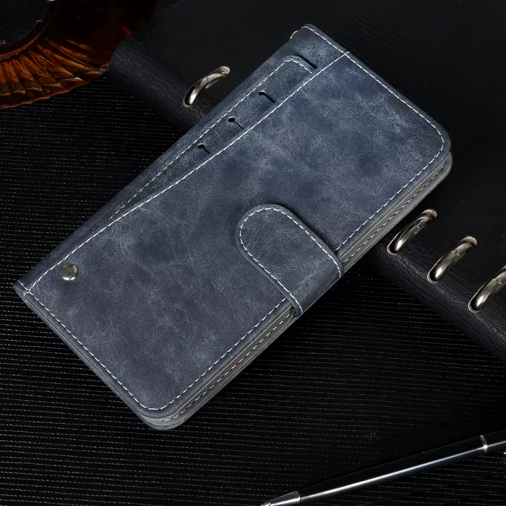 Portefeuille en cuir FOSSiBOT F109 étui mode luxe protection personnaliser couverture téléphone cart