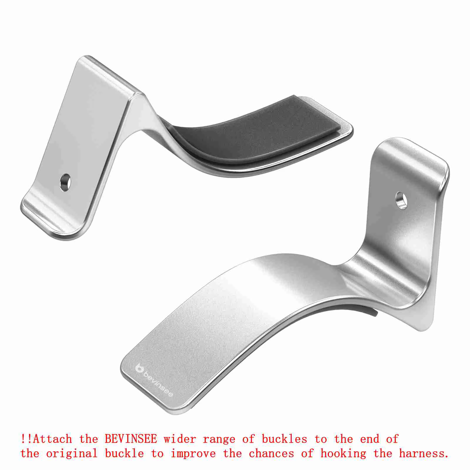 Extension de ceinture de sécurité BEVINSEE pour BMW E92 Série 3 2005-2013 – Remplacement de la rallo