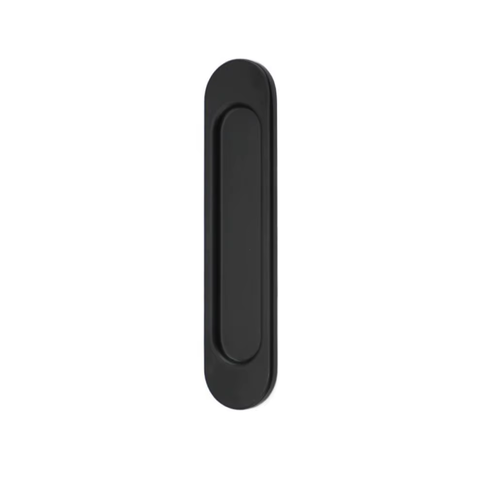Poignée auto-adhésive sans perçage en alliage d'aluminium noir/gris/doré pour porte coulissante, bou