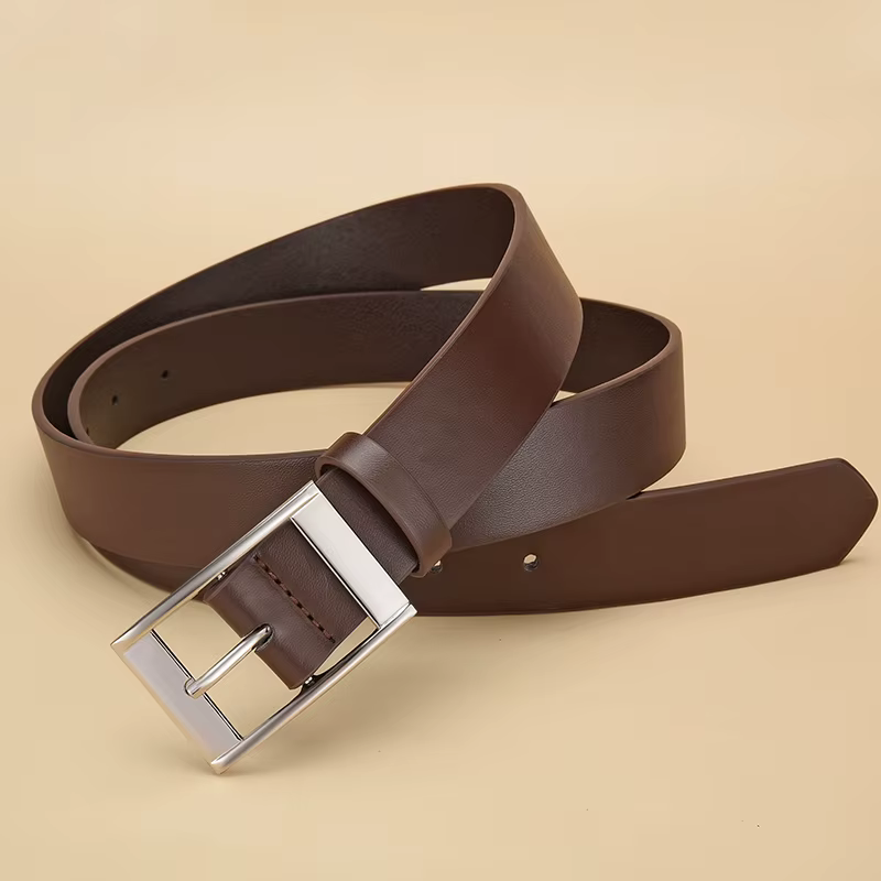 Nouvelle ceinture de luxe pour hommes ceinture en cuir PU boucle ardillon en métal de haute qualité