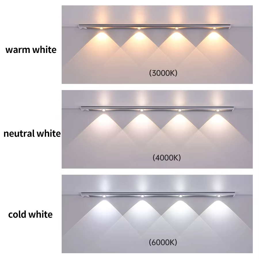 Barre lumineuse LED aste avec détecteur de mouvement, lumière d'armoire, Cisco à vin, cuisine, armoi