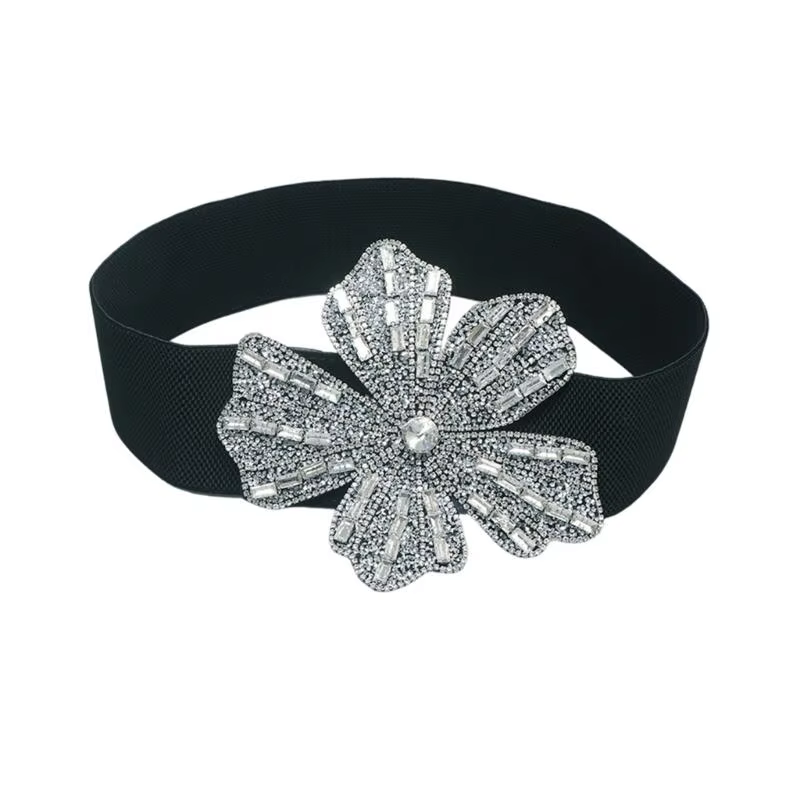 31BB – ceinture élastique élégante fonctionnelle pour femmes, avec fermeture sécurisée, ceinture tai