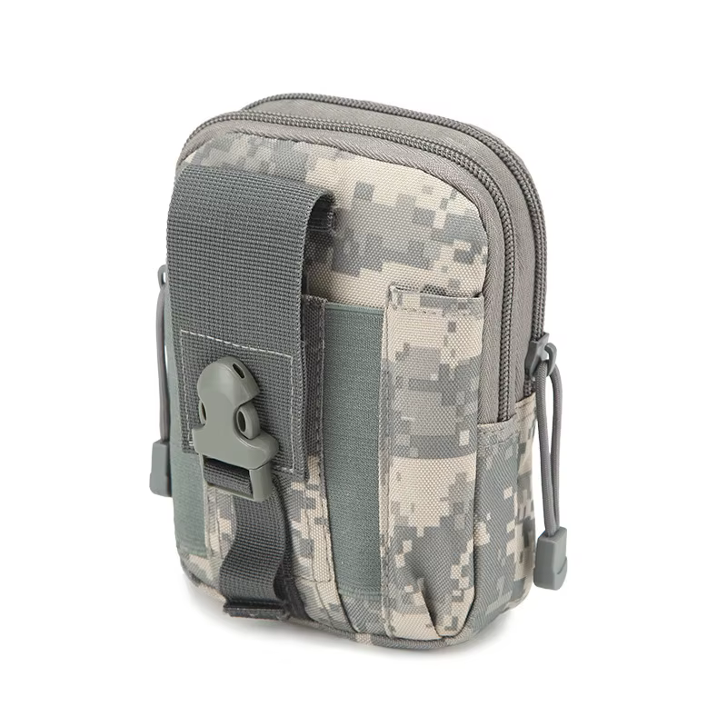 Pochette Molle pour hommes, sac de taille avec ceinture, petite poche, sac à outils de survie pour c