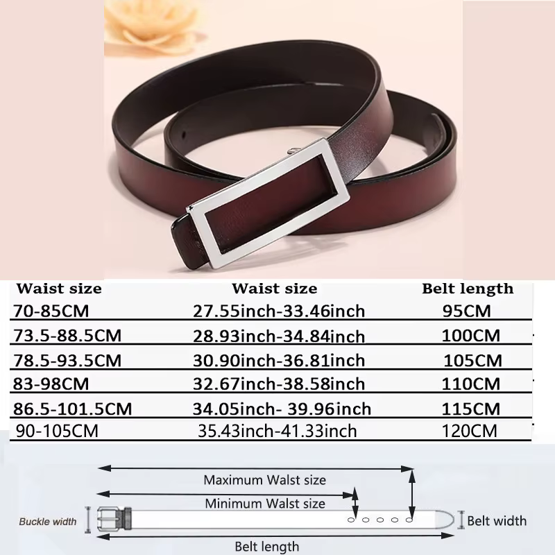 COOLERFIRE – ceinture fine en cuir véritable pour femmes, nouvelle ceinture de créateur avec boucle 