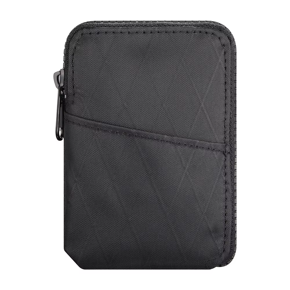 Pochette pour cartes zippée – Utilisez comme porte-cartes et pochette pour pièces de monnaie – Peut