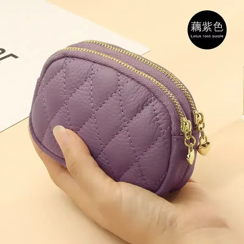Femmes Mini portefeuille mode cuir femme sac à main porte-carte porte-monnaie court portefeuille pet
