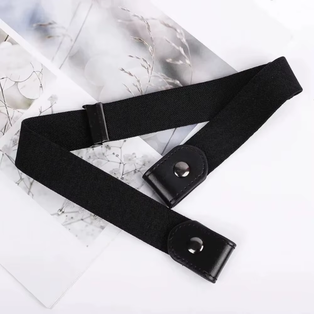 Ceinture extensible réglable sans boucle ceinture Invisible pour femmes hommes jean facile à porter 