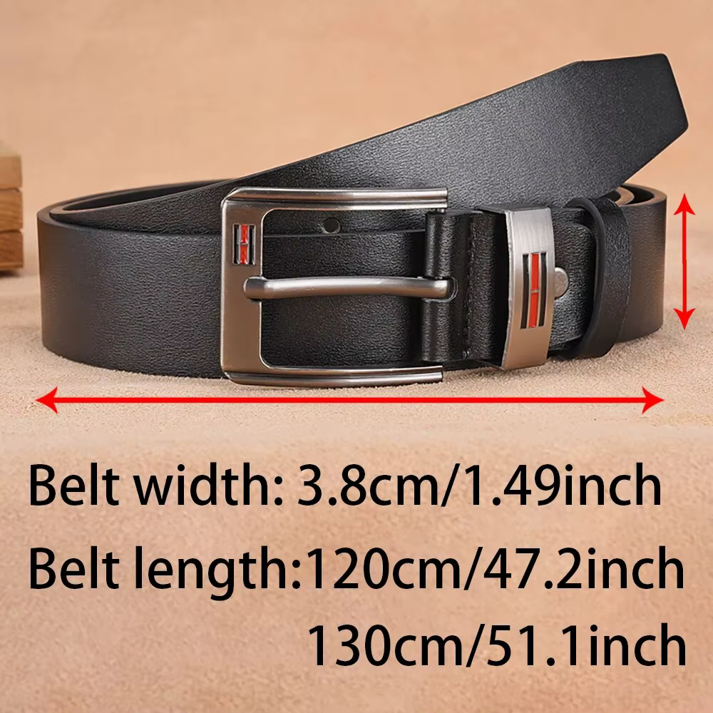 Cuir véritable pour hommes haute qualité boucle jean peau de vache ceintures décontractées affaires