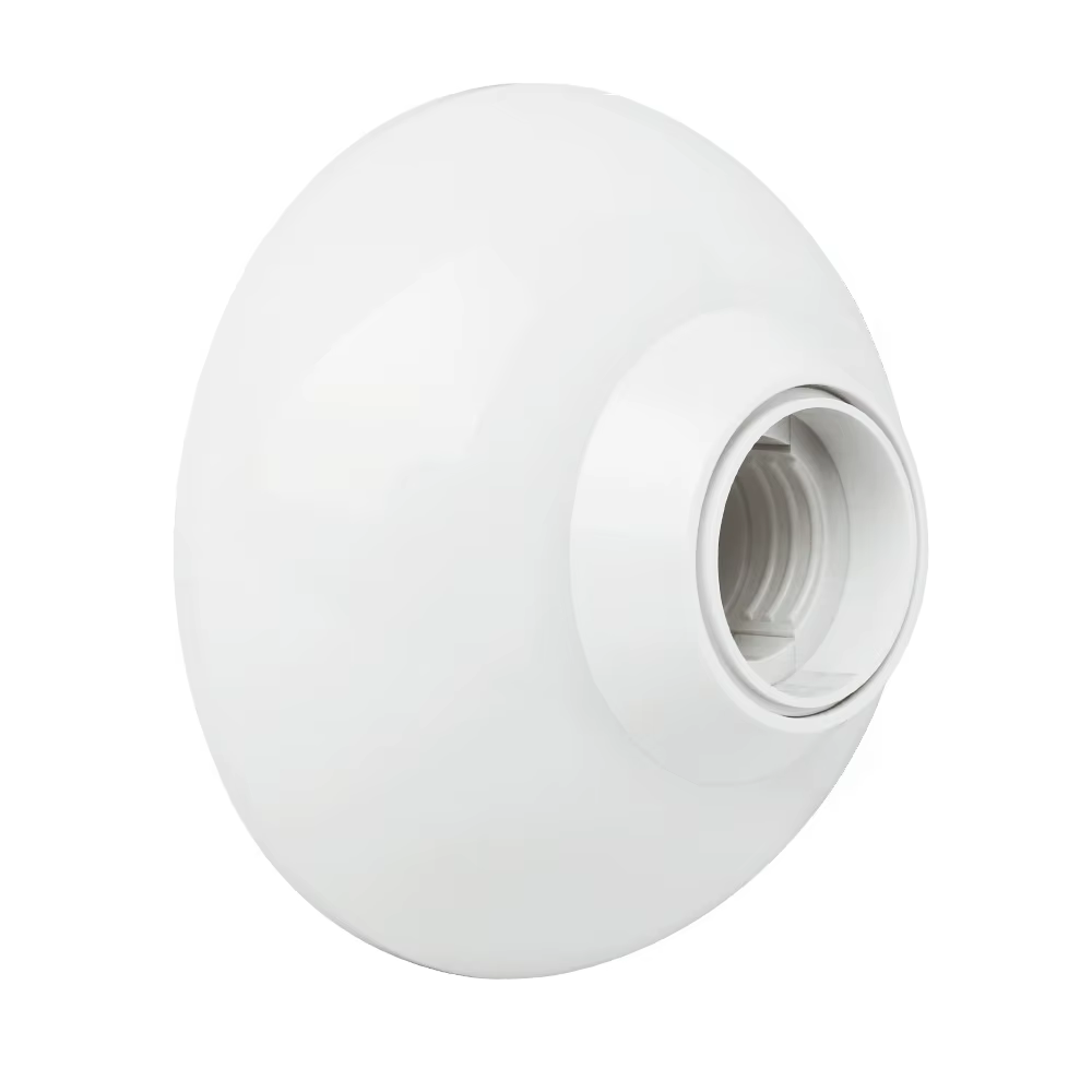 Support de lampe E27, support d'ampoule LED, base ronde, matériau PP, installation facile pour la dé