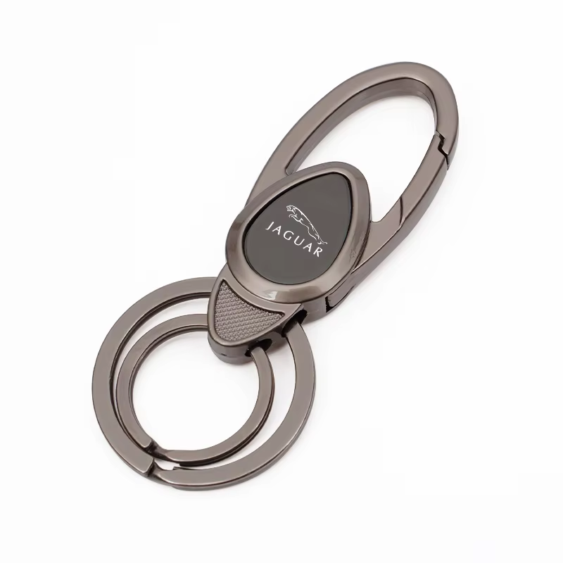 Porte-clés de voiture Jaguar en alliage de zinc, accessoires pour Jaguar F-Type F-Pace XKR XEL XFL X
