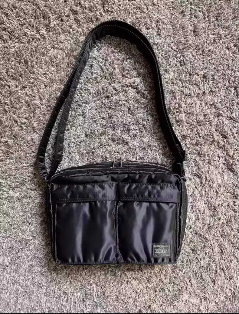 Sac bandoulière Porter 24,5*17cm – Sac messager décontracté, sac à bandoulière, sac de banlieue, sac