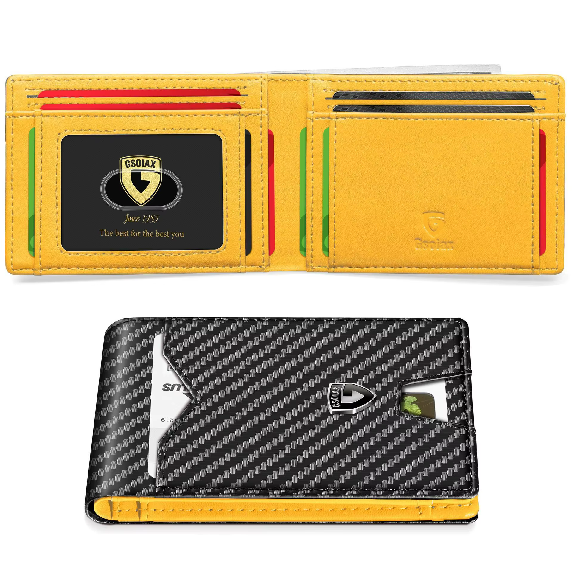 Portefeuille d'affaires porte-cartes pour hommes, cadeau créatif, portefeuille court de Style Simple