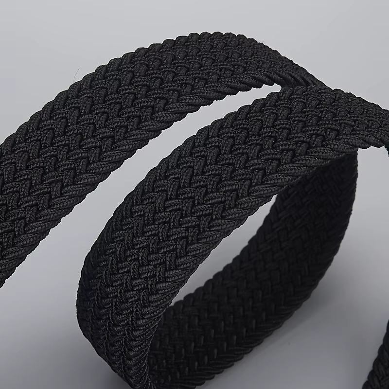 Ceinture élastique tissée décontractée pour hommes et femmes, ceinture de sport de plein air, ceintu