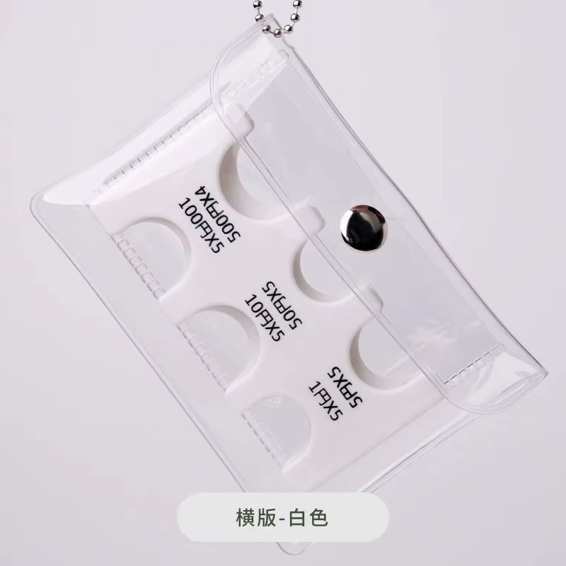 Portefeuille japonais pour pièces de monnaie, mini portefeuille, portefeuille en PVC, petite bourse 