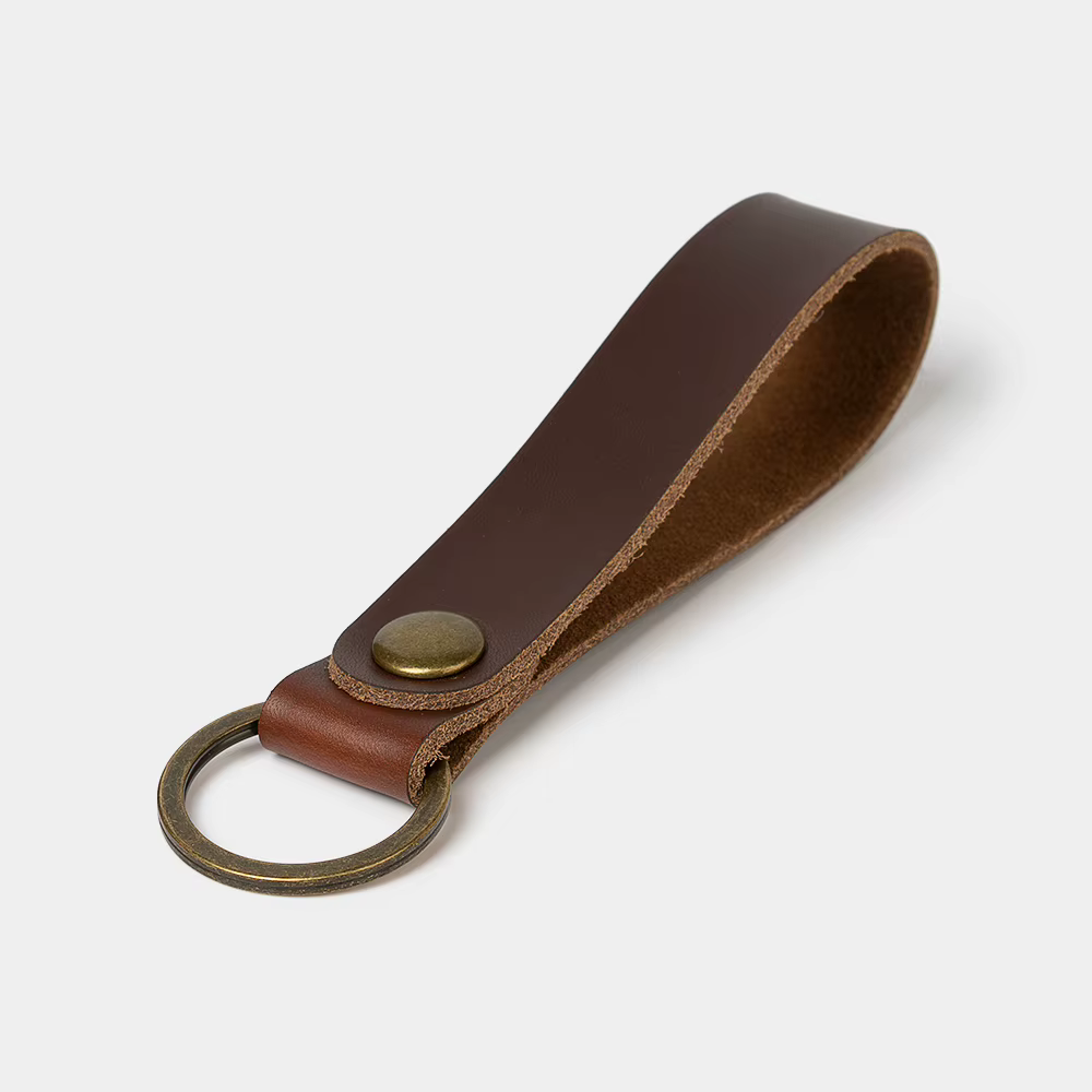 Porte-clés personnalisé en cuir gravé sur mesure pour femme de ménage, porte-monnaie, porte-clés gra