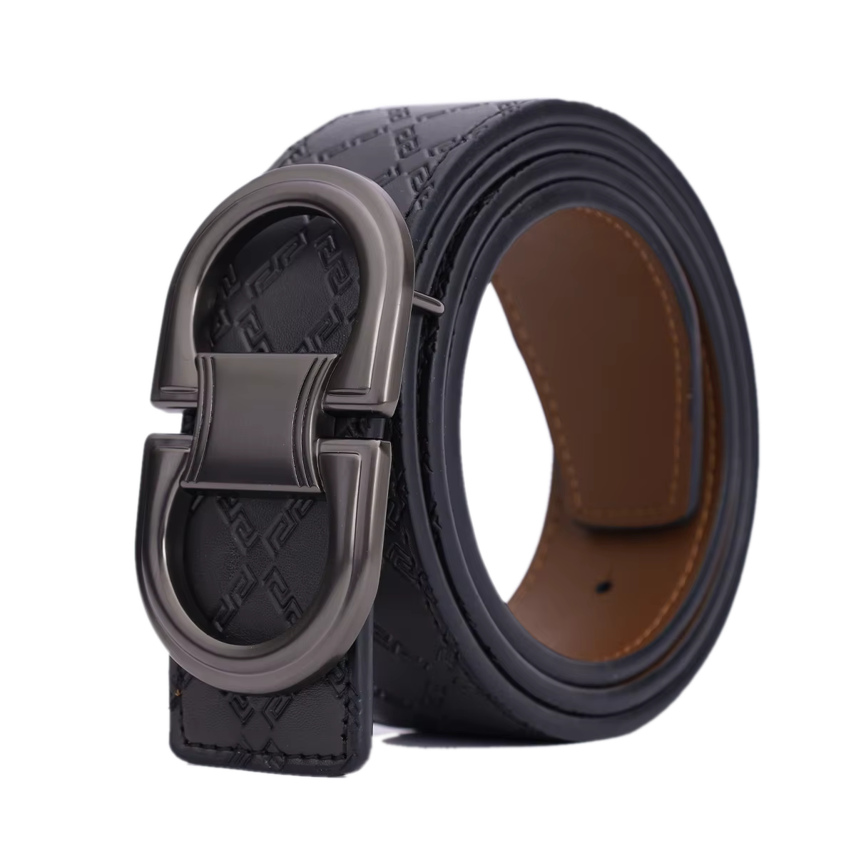 Ceinture pour homme de style moderne, adaptée aux occasions décontractées et professionnelles, une c