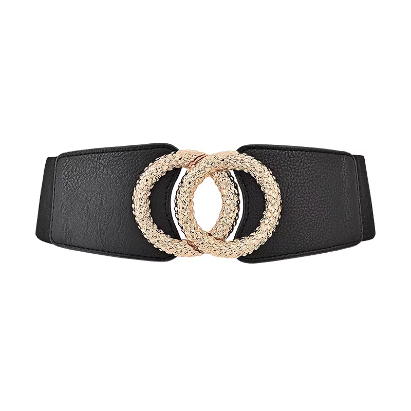 Ceinture Corset Large Élégante Grande Taille pour Femme, Ceinture de Luxe Haut de Gamme de Marque Te