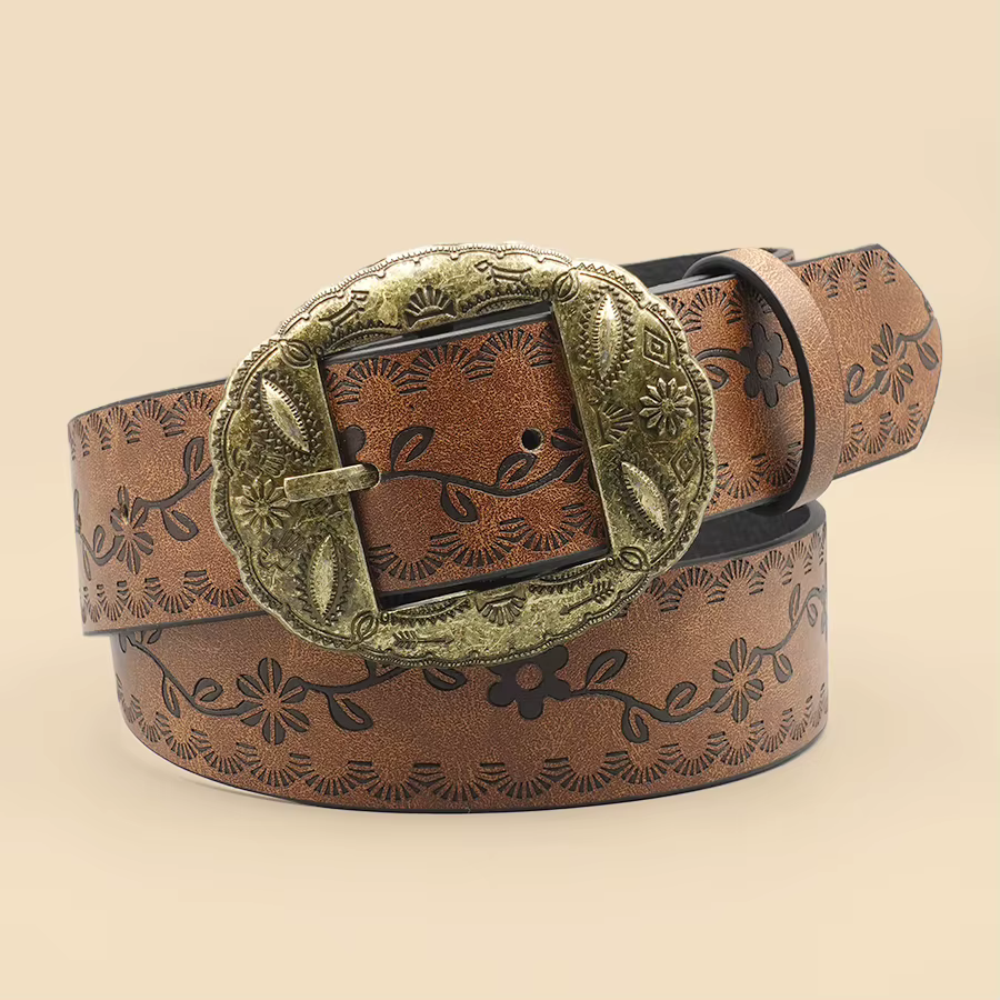 Ceinture élégante pour femmes occidentales – Style vintage pour jeans et robes, accessoire cadeau pa